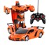 Multifunkcionalni auto robot transformer 2u1, narančasti 